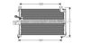DAIHA 8846087745000 Condenser, air conditioning
